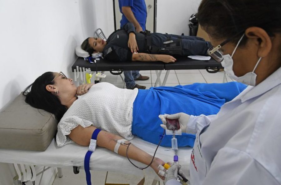 Center doacao de sangue na governadoria foto bruno rezende 07 730x480