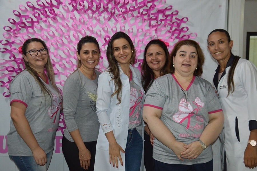 Unidades de Saúde em Sidrolândia realizam ações pelo Outubro Rosa